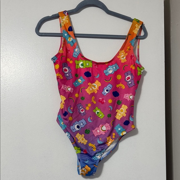 Care Bears Multicolor One Piece Swimsuit - Picture 1 of 4